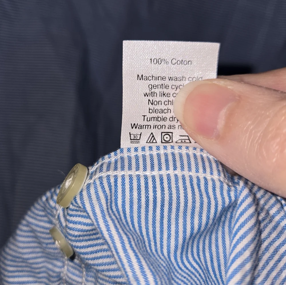 J. Crew Men's M Striped Woven Shirt
